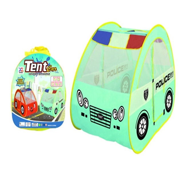  Play Tent & Tunnel Toy Car Playhouse Beach Toy Tent Pretend Play Beach Theme Car Foldable Cartoon Convenient Polyester Indoor Outdoor Spring Summer Fall Unisex Boys' Girls' Pop Up Indoor/Outdoor