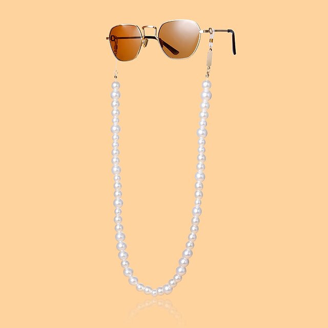  Beaded Eyewear Eyewear Accessories Set For Street Holiday Accent / Decorative Golden 1 Piece / Women's