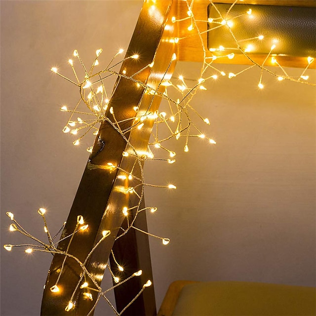 2-10M Battery Powered Copper Wire String Fairy Xmas Party Lights Warm White
