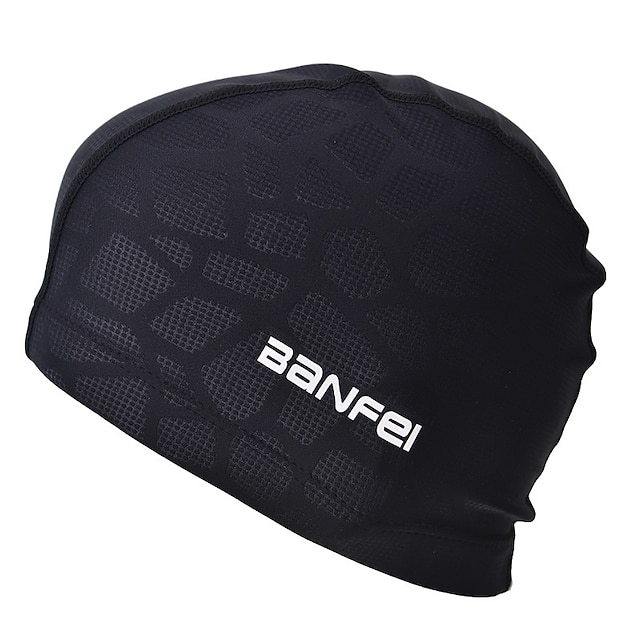  Swim Cap for Adults Chinlon Waterproof Breathability Soft Swimming Surfing