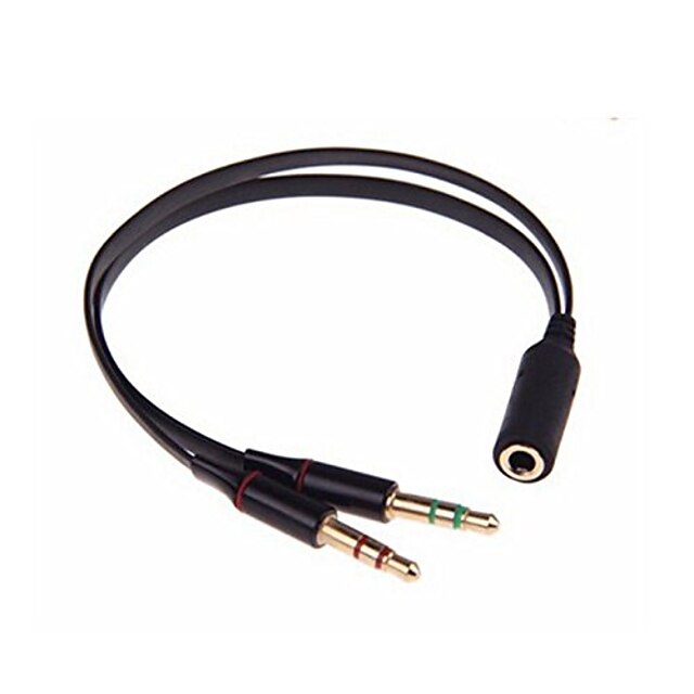  Audio Adapter 2 A 1 to 2 PVC(PolyVinyl Chloride) Cable For Xiaomi