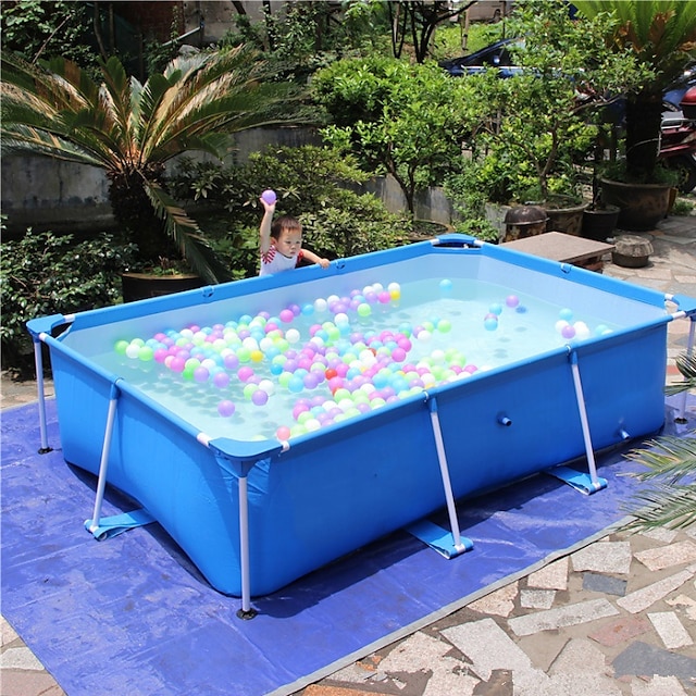  stor beslag svømmebassin overdimensioneret familie børnepool hjemme voksen padle pool udtykning udendørs fiskebrug