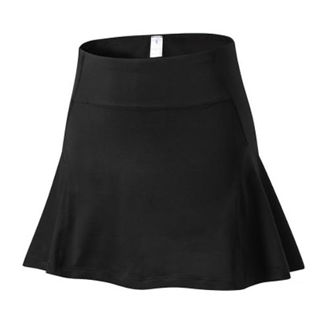 YUERLIAN Women's Tennis Skirts Golf Skirts Golf Skorts Black Pink Dark ...