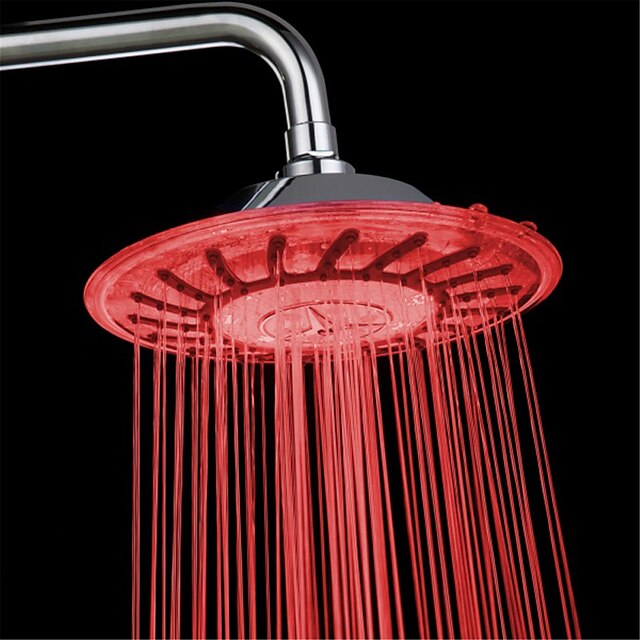  Contemporary Rain Shower Chrome Feature - Shower / Color Gradient / Rainfall, Shower Head