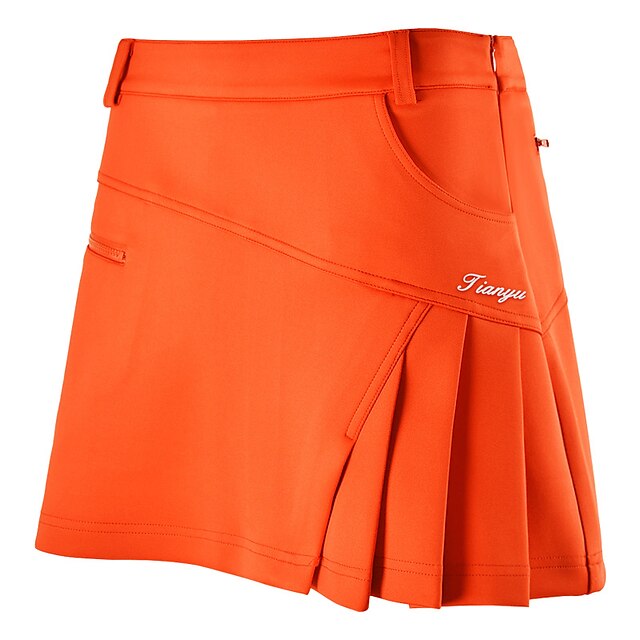 Womens Tennis Skirts Golf Skirts Golf Skorts Breathable Quick Dry