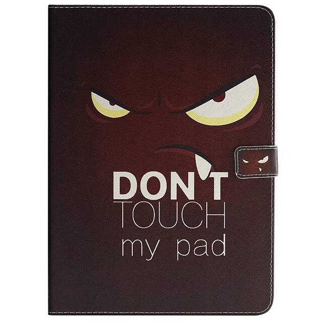  Case For Apple iPad New Air 10.5 / iPad Mini 3/2/1/4/5 Wallet / Card Holder / with Stand Full Body Cases Word / Phrase PU Leather For iPad 10.2 2019/Pro 11 2020/Pro 9.7/2017/2018/iPad 2/3/4