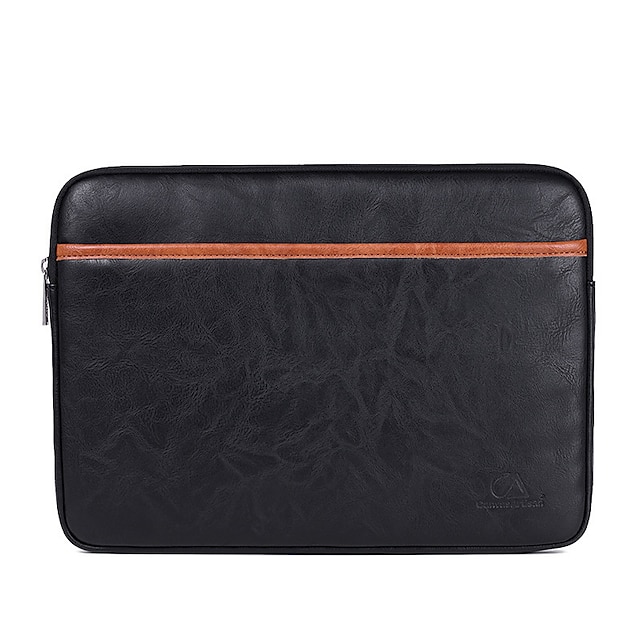  Business Leather Laptop Bag Ipad Macbook Briefcase Waterpoof Shock Proof Bag