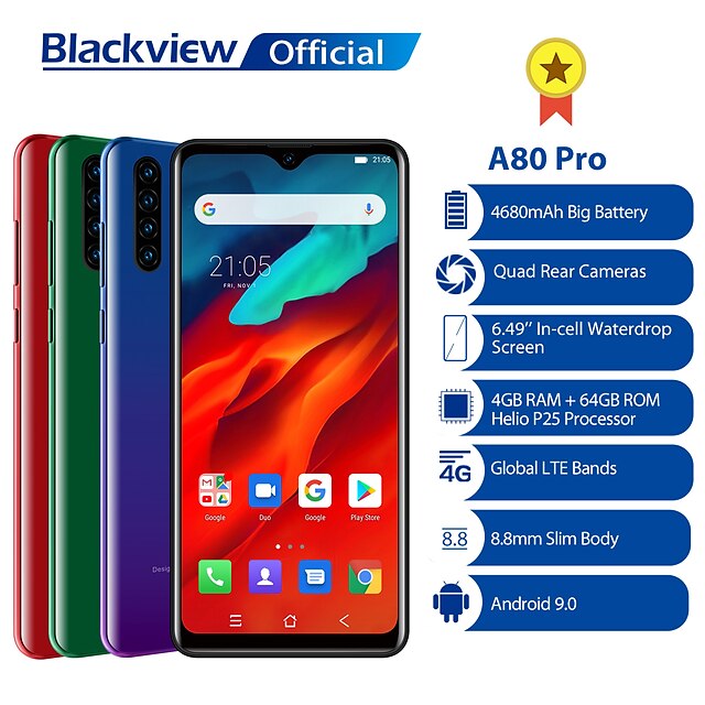  Blackview A80 pro 6.4 inch 