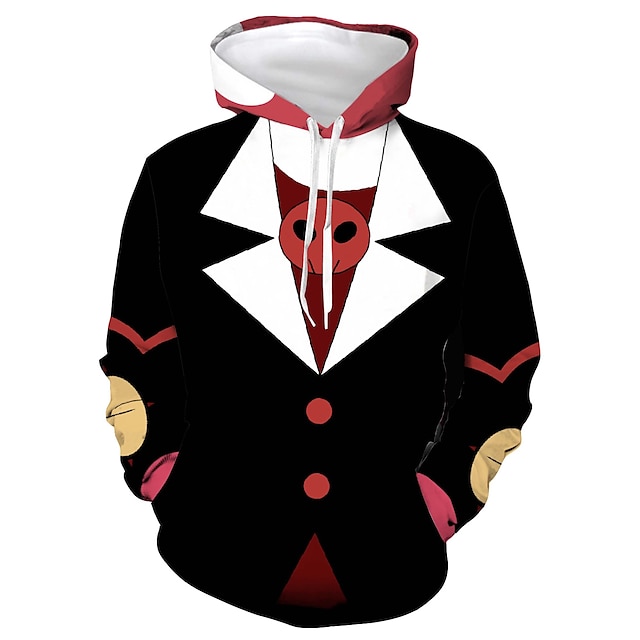 Toys & Hobbies Cosplay & Costumes | Inspired by Hazbin Hotel Cosplay Costume Hoodie Terylene Print Printing Hoodie For Womens / 