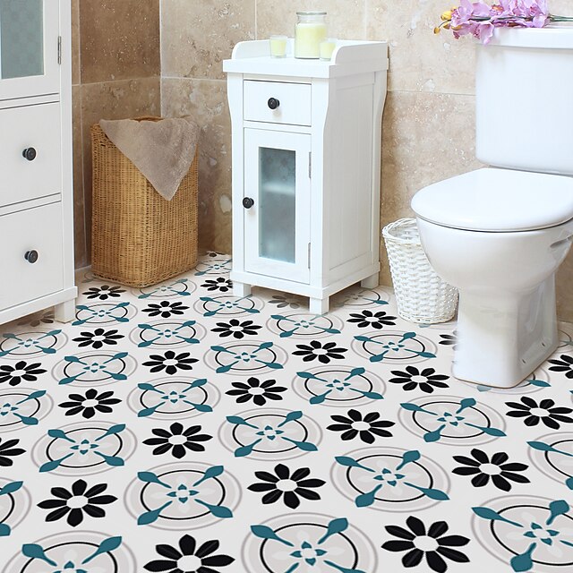  living room corridor porch thickened floor waterproof and wear-resistant tile color series 4Pcs 30*30cm