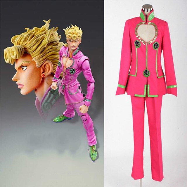  Inspired by JoJo's Bizarre Adventure Anime Cosplay Costumes Japanese Cosplay Suits Coat Pants For Men's Women's