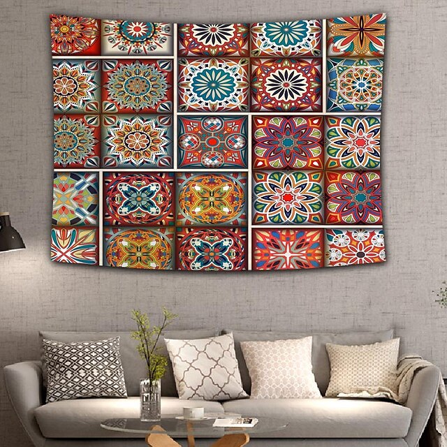 Home & Garden Home Decor | Home Living Tapestry Wall Hanging Tapestries Wall Blanket Wall Art Wall Decor Flower Moon Tapestry Wa