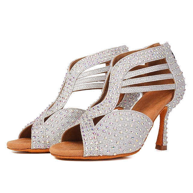 Sandalias Niña Zapatos De Baile Latino, Salsa, Tango, Salu00f3n De