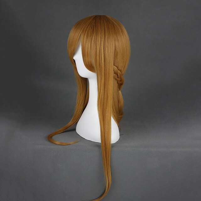 Beauty & Hair Wigs & Hair Pieces | Cosplay Costume Wig Cosplay Wig Asuna Yuuki SAO Swords Art Online Straight Cosplay Asymmetric