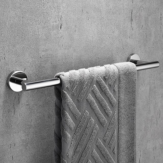  Håndklædestang / Badeværelseshylde Nyt Design / Yndig / Kreativ Moderne Rustfrit Stål / Rustfrit stål / jern / Metal 1pc - Badeværelse 1-håndklæde bar Vægmonteret