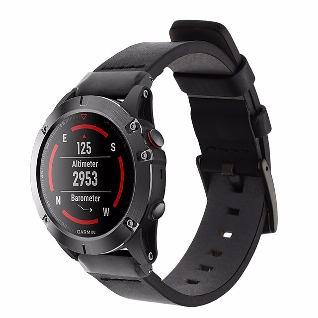  Pasek do zegarka z prawdziwej skóry do Garmin Feniks 5 Feniks 5 plus zamienny luksusowy skórzany pasek na rękę Garmin Feniks 6 Feniks 6 pro