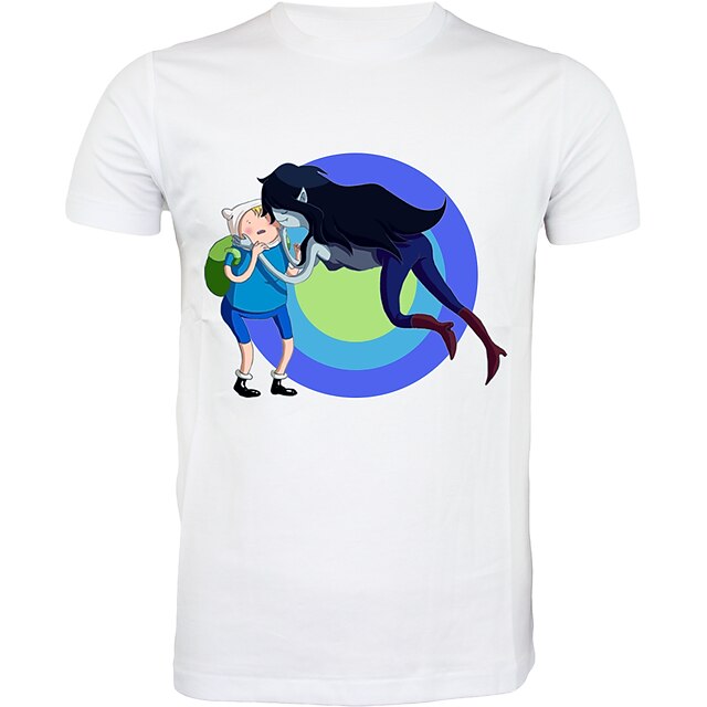  Inspired by Adventure Time Cosplay Costume T-shirt Polyster Print Printing T-shirt For Men's