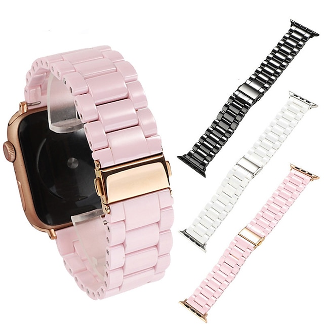  Ceramic Strap For Apple Watch Series 5 4 3 2 1 Luxury Ceramic Bracelet  For iwatch 38mm 42mm 40mm 44mm Accessories