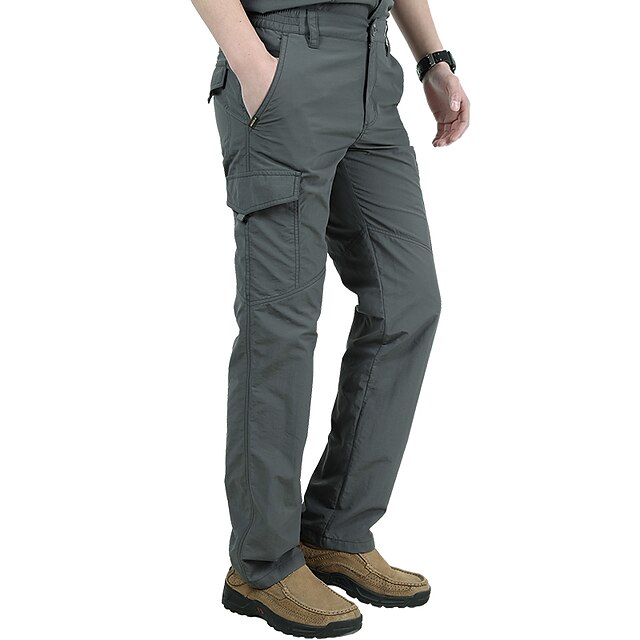 Men's Hiking Cargo Pants with 6 Pockets (various colors/sizes)