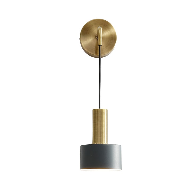  lightinthebox lampade da parete moderne e creative in stile nordico&amplificatore; applique soggiorno camera da letto applique da parete in metallo 110-120v 220-240v 12 w