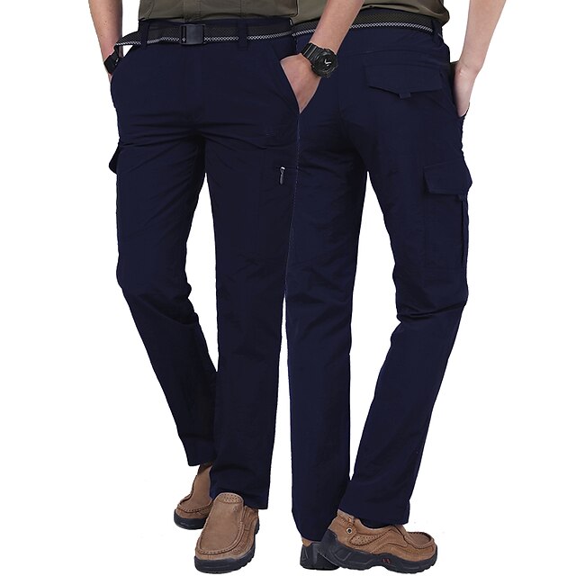 Men's Hiking Cargo Pants Hiking Pants Trousers Tactical Pants 6 Pockets