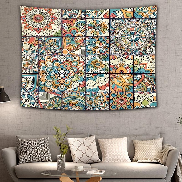 Home & Garden Home Decor | Mandala Bohemian Wall Tapestry Art Decor Blanket Curtain Hanging Home Bedroom Living Room Dorm Decora