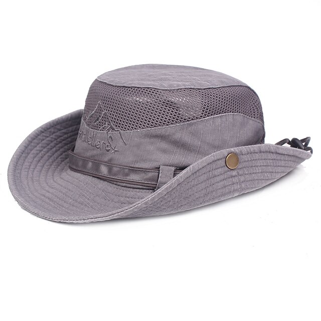 Chapeau De Soleil Unisexe Pliable - Coton Et Polyester - Pour Randonnée, Plage Et Voyage