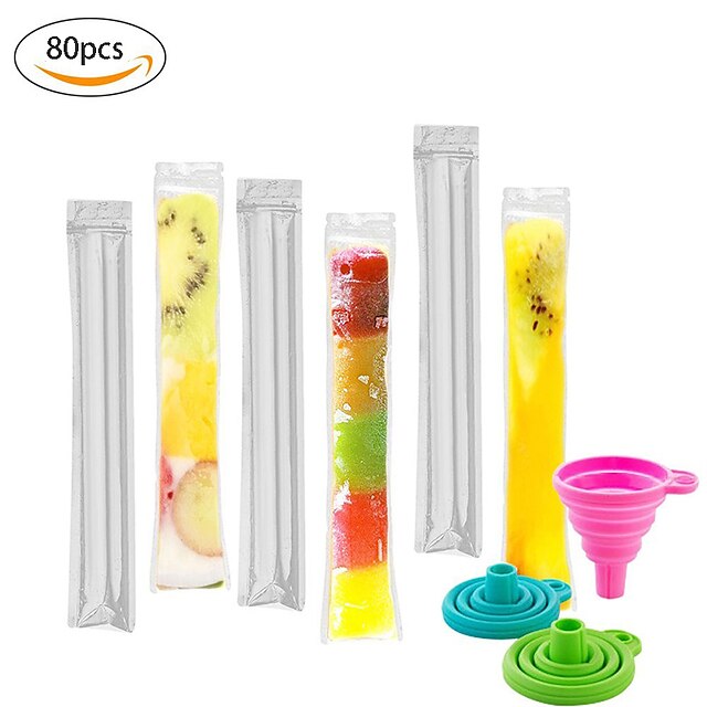  High Quality with Plastics Storage Boxes / Food Storage For Ice / Ice Cream Kitchen Storage 80 pcs