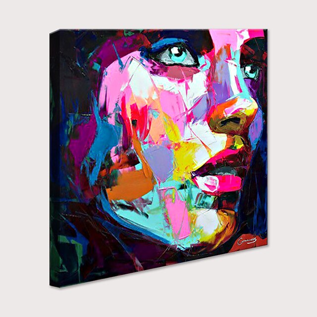 Oil Painting Handmade Hand Painted Wall Art Palette Figure Portrait ...