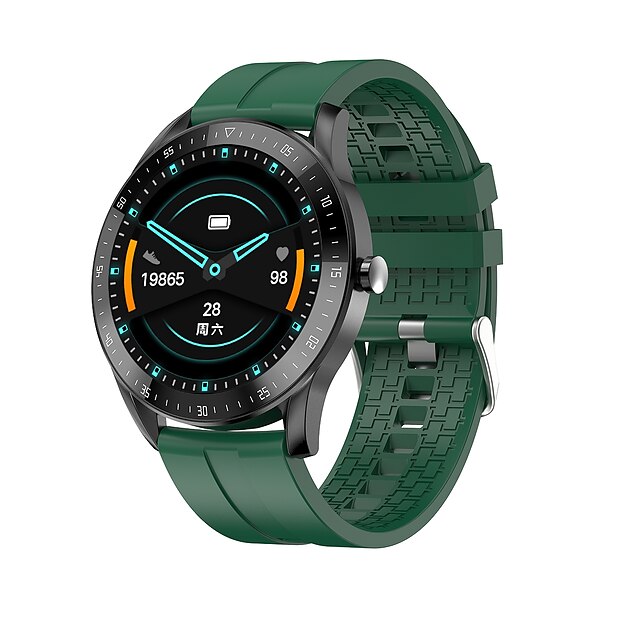  F15 Smartwatch Montre Connectée pour Android iOS Bluetooth 1.3 pouce Taille de l'écran IP 67 Niveau imperméable Imperméable Ecran Tactile Moniteur de Fréquence Cardiaque Mesure de la pression