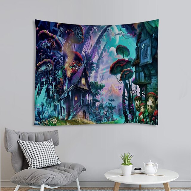 Home & Garden Home Decor | Psychedelic Abstract Wall Tapestry Art Decor Blanket Curtain Picnic Tablecloth Hanging Home Bedroom L