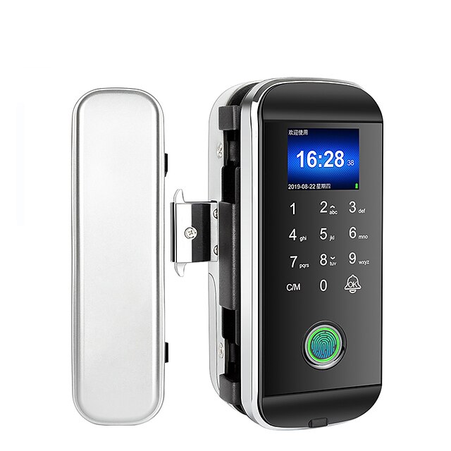  ABS+PC Fingerprint Lock / Intelligent Lock / Password lock Smart Home Security System Fingerprint unlocking / Password unlocking Office Security Door / Composite Door (Unlocking Mode Fingerprint