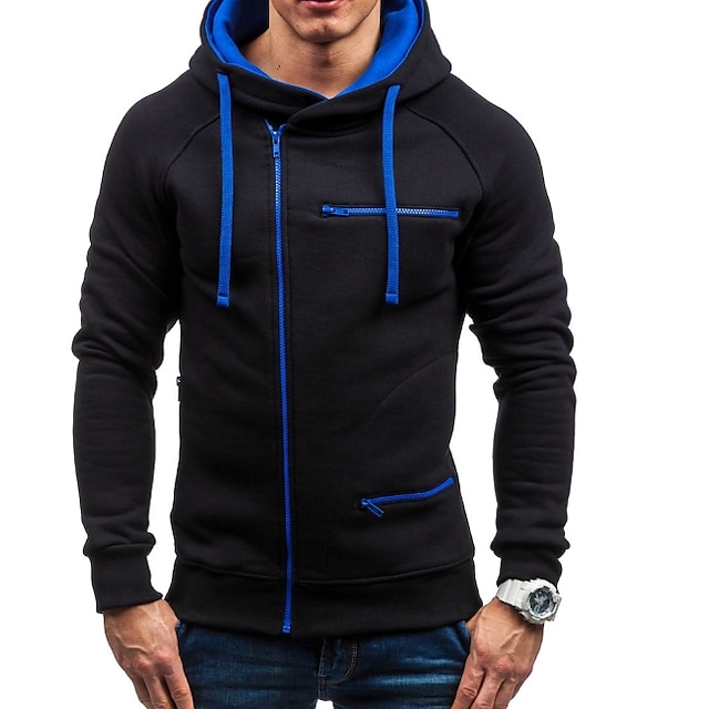 Men's Hoodie Wine Camel Dark Gray White Black Hooded Cool Essential ...