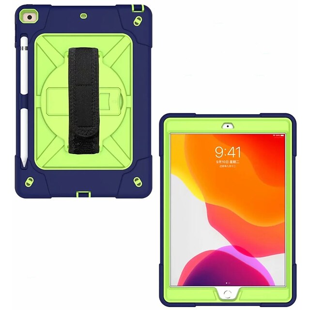  Case For Apple iPad Air iPad Mini 4 iPad (2018) Shockproof Back Cover Solid Colored Plastic Silica Gel for iPad 6 iPad Mini 5 iPad 10.2 iPad 2017