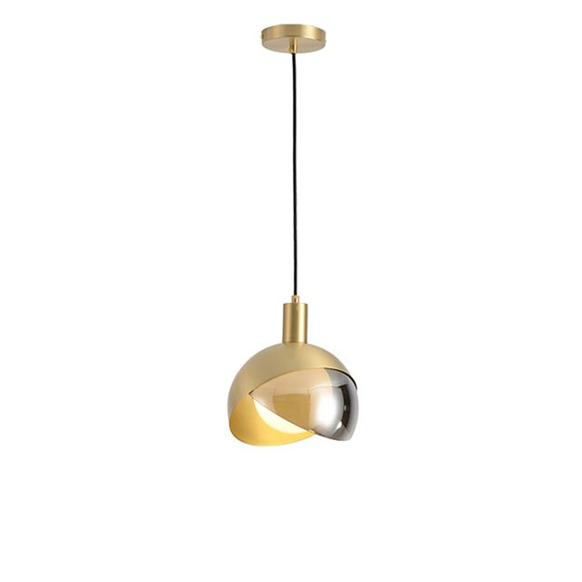 Lights & Lighting Pendant Lights | 20 cm Single Design Pendant Light Glass Electroplated Modern Nordic Style 220-240V - RA96642