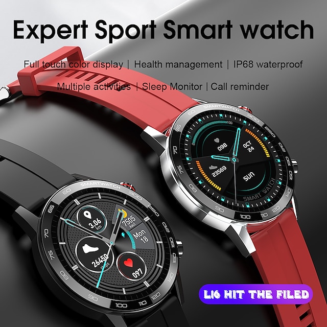  S16 Smartwatch Support ECG/Heart Rate/Blood Pressure/Blood-oxygen Measure, Sports Tracker for Android/IOS Phones