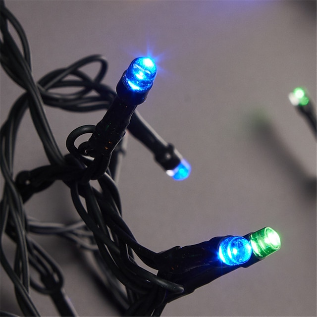 10m 100 LEDs 12V Low Voltage String Lights High Power LED 1 x 12V 2A Adapter Warm White White