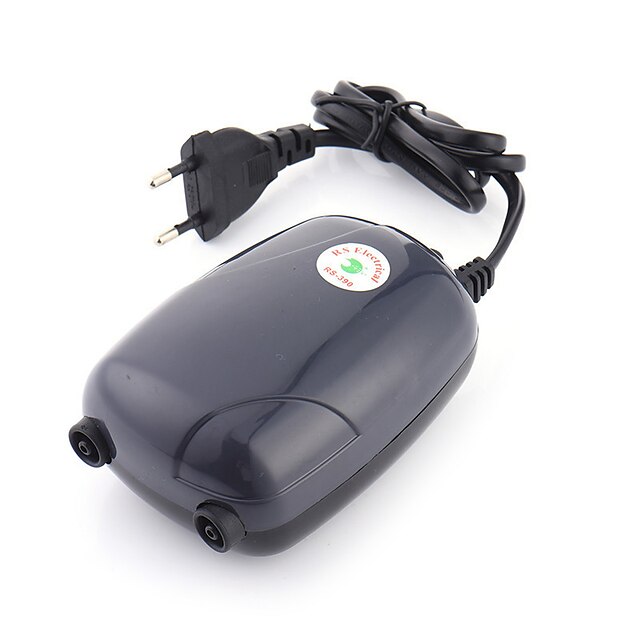  Aquarium Fish Tank Air Pump Vacuum Cleaner Energy Saving Noiseless Plastic 220 V / #