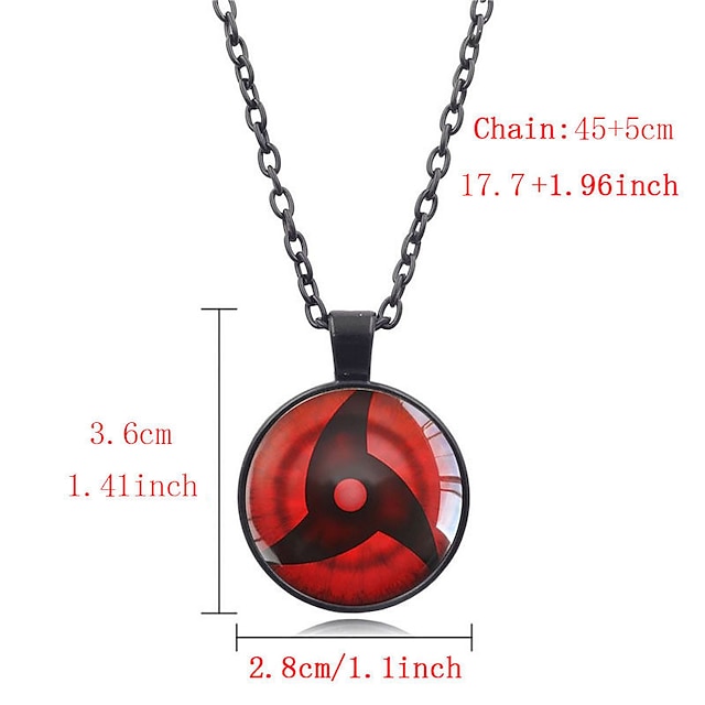 Shoes & Bags Fashion Accessories | Anime Pendant Necklace Chain Necklace Anime Fashion Casual / Sporty Chrome 50 cm Necklace Jew