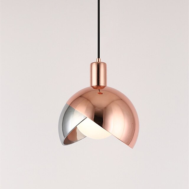 Lights & Lighting Pendant Lights | 20 cm Single Design Pendant Light Glass Electroplated Modern Nordic Style 220-240V - RA96642