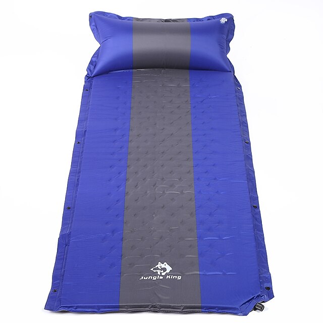  Inflatable Sleeping Pad Outdoor Camping Linen / Polyester Blend 188*64*3 cm for 1 person Climbing Camping / Hiking / Caving Traveling Spring Summer Yellow Red Army Green