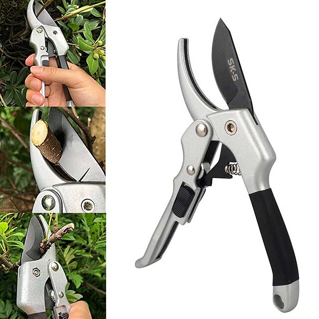  Gardening Scissors Stainless Steel Garden Pruning Shears Plants Trimming Tools