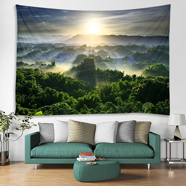 Home & Garden Home Decor | Chaoyang Scenery Digital Printed Tapestry Decor Wall Art Tablecloths Bedspread Picnic Blanket Beach T