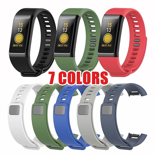  Silicone Replacement Band Wrist Strap For Xiaomi Huami Amazfit Cor A1702 English version Midong Band Smart Wristband 7 Colors