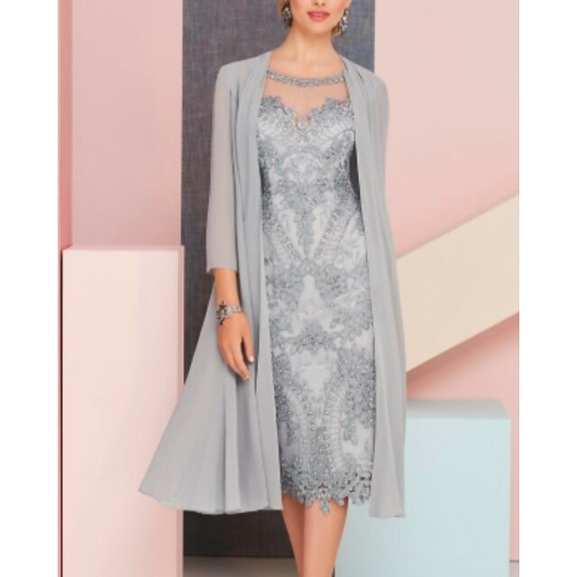 Women's Wrap Elegant Sun Protection 3/4 Length Sleeve Chiffon Wedding Guest Wraps With Pure Color For Wedding Spring & Summer dress to impress3