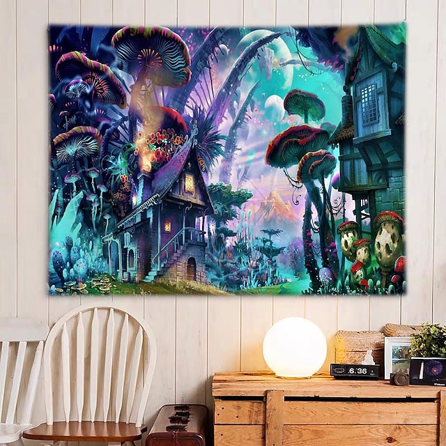 Home & Garden Home Decor | Psychedelic Abstract Wall Tapestry Art Decor Blanket Curtain Picnic Tablecloth Hanging Home Bedroom L