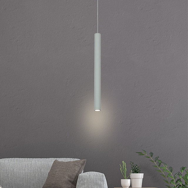  1-light 2 stks/partij led hanglamp downlight alumnium schilderen 5w warm wit/wit led lichtbron inbegrepen/led geïntegreerd/mini stijl voor eetkamer slaapkamer