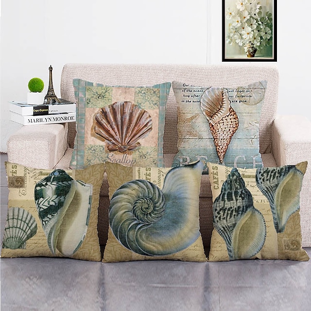 Home & Garden Home Decor | Classic 5 Pcs Throw Pillow Covers Modern Decorative Throw Pillow Case Cushion Case for Room Bedroom R