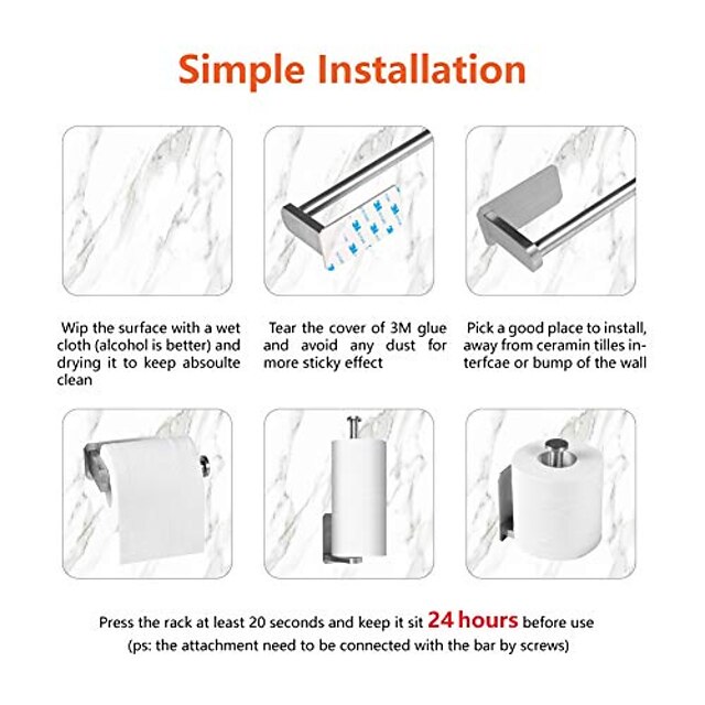 Papierhandtuchhalter stehen, rostfrei an der Wand montiert& langlebiger