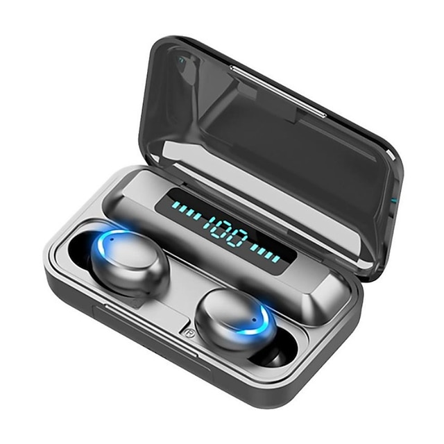  imosi F9-6S TWS True Wireless Earbuds Bluetooth Stereo Binaural Call Touch Control Earphone With Magnetic Switch Large Capcity Charging Box Power Bank LED Digital Display Headset For Sport Fitness